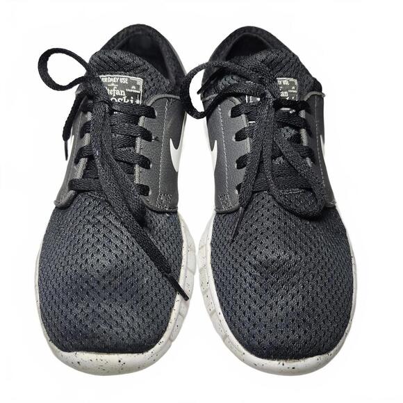 Nike Men's STEFAN JANOSKI MAX L Black White Speckled Size 7.5 - Picture 4 of 10